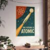 1932805260730878037_2048.jpeg The Future Is Atomic - LUNE Original - Space Age Poster Print