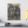 Knight, Death, and the Devil - Albrecht Dürer (1513) - Renaissance Poster Print