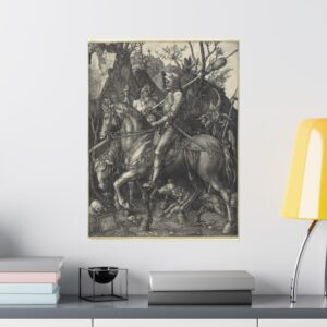222931011256625957_2048.jpeg Knight, Death, and the Devil - Albrecht Dürer (1513) - Renaissance Poster Print