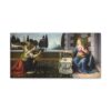 2290824622757692566_2048.jpeg The Annunciation - Leonardo da Vinci (c. 1472-76) - Renaissance Canvas Print