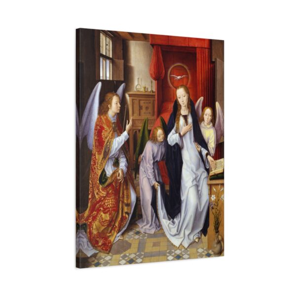 The Annunciation - Hans Memling (c. 1480s) - Renaissance Canvas Print