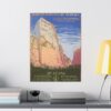 Zion National Park - Works Progress Administration (c. 1938) - Vintage Travel Poster Print
