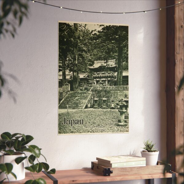 2507483441347866489_2048.jpeg Toshogu Shrine, Nikko - Japanese Government Railways (c. 1936) - Vintage Travel Poster Print