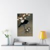 Crow and Blossom - Ohara Koson (c. 1910) - Japanese Woodblock Poster Print