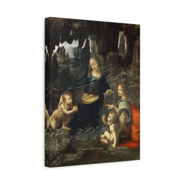 Virgin of the Rocks - Leonardo da Vinci (c. 1483-1486) - Renaissance Canvas Print