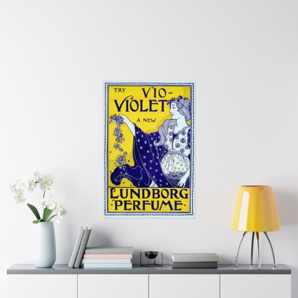 2673769822089263198_2048-1.jpeg Try Vio-Violet, A New Lundborg Perfume - Louis Rhead (1895) - Art Nouveau Poster Print