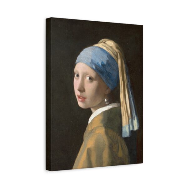 2723360200285873393_2048.jpeg Girl with a Pearl Earring - Johannes Vermeer (c. 1665) - Classical Canvas Print