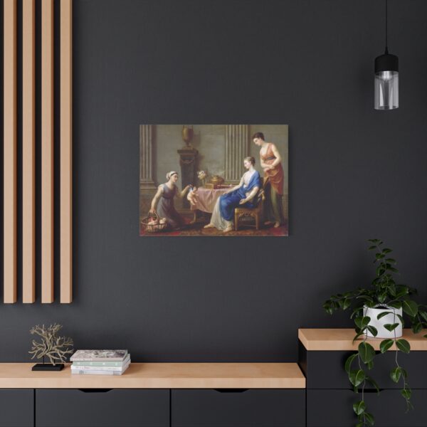 The Cupid Seller - Joseph-Marie Vien (1763) - Classical Canvas Print