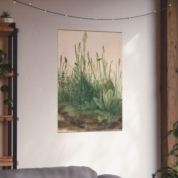 The Great Piece of Turf - Albrecht Dürer (1503) - Botanical Poster Print