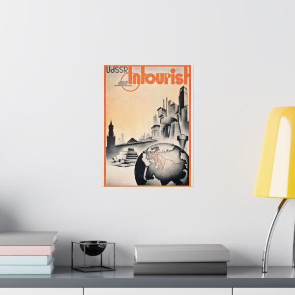 282583251373933601_2048.jpeg UdSSR - Intourist (1935) - Vintage Travel Poster Print