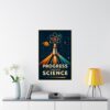 2934044605346460461_2048.jpeg Progress Through Science - LUNE Original - Atomic Age Poster Print