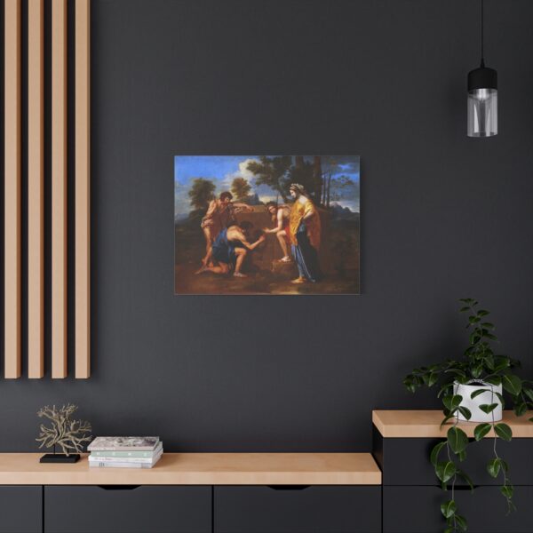 2946821111687229697_2048.jpeg The Arcadian Shepherds (Et in Arcadia Ego) - Nicolas Poussin (c. 1637-38) - Classical Canvas Print