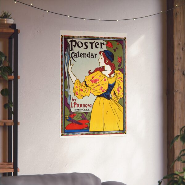 296882966879808054_2048-1.jpeg Poster Calendar, L. Prang & Co - Louis Rhead (1897) - Art Nouveau Poster Print