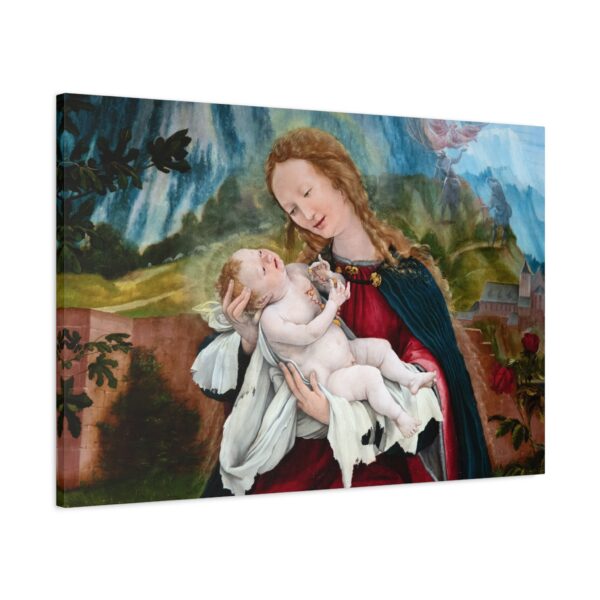 Isenheim Altarpiece (Nativity panel) - Matthias Grünewald (c. 1512-1516) - Renaissance Canvas Print