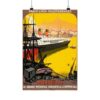 Marseille, La Grande Metrople Industrielle & Commerciale - Roger Broders (c. 1922) - Vintage Travel Poster Print