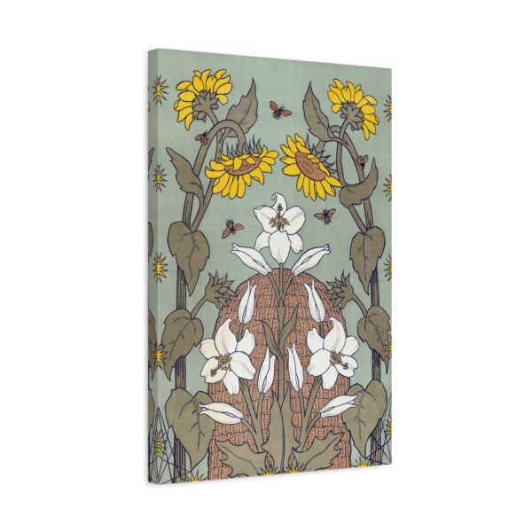 Bees and Beehive - Suze Fokker (1898) - Art Nouveau Canvas Print