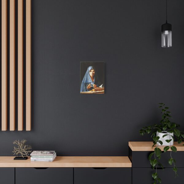 3188402851621823037_2048.jpeg Virgin of the Annunciation - Antonello da Messina (1476) - Renaissance Canvas Print