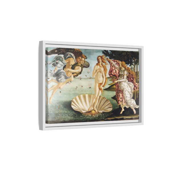 The Birth of Venus - Sandro Botticelli (c. 1485-1486) - Renaissance Framed Canvas Print