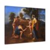 3542916325407350733_2048.jpeg The Arcadian Shepherds (Et in Arcadia Ego) - Nicolas Poussin (c. 1637-38) - Classical Canvas Print