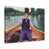 357739316691288007_2048.jpeg Boating Party - Gustave Caillebotte (1878) - Impressionist Canvas Print