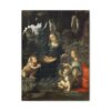 Virgin of the Rocks - Leonardo da Vinci (c. 1483-1486) - Renaissance Canvas Print
