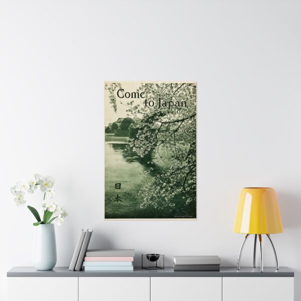 3771666545104426858_2048.jpeg Come to Japan - Japanese Government Railways (c. 1936) - Vintage Travel Poster Print