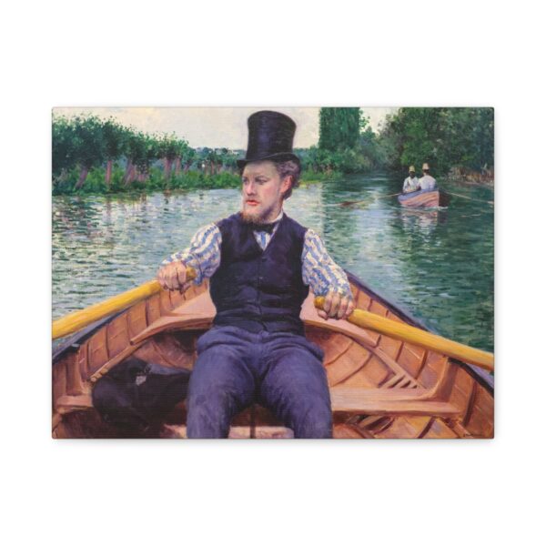 3853859324507692883_2048.jpeg Boating Party - Gustave Caillebotte (1878) - Impressionist Canvas Print