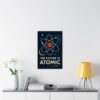 3942915412920708106_2048.jpeg The Future Is Atomic - LUNE Original - Atomic Age Poster Print