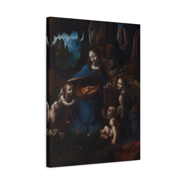 Virgin of the Rocks - Leonardo da Vinci (c. 1503-1506) - Renaissance Canvas Print
