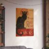 Le Chat Noir - Théophile Steinlen (1896)- Art Nouveau Poster Print
