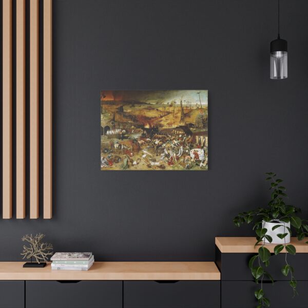 4210748143319839210_2048.jpeg The Triumph of Death - Pieter Bruegel the Elder (c. 1562) - Renaissance Canvas Print