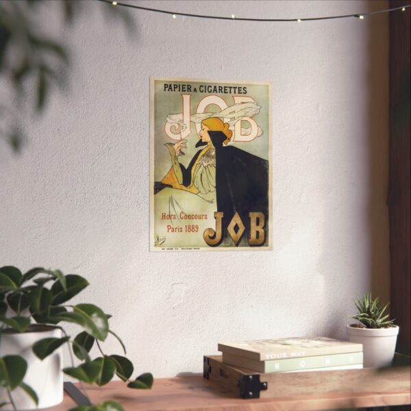 4212290213590953380_2048-1.jpeg Job Cigarettes ad- Alphonse Mucha (1889) - Art Nouveau Poster Print