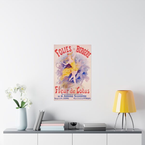 4298407607719098895_2048-1.jpeg Folies Bergère, Fleur de Lotus - Jules Chéret (1893) - Art Nouveau Poster Print