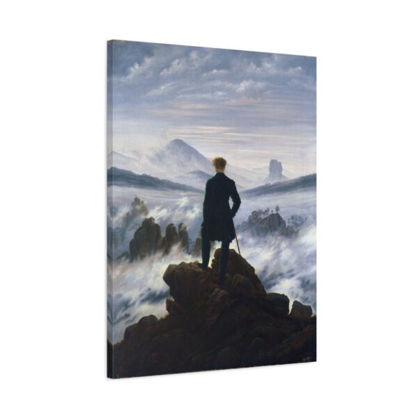 4409042163578553422_2048.jpeg The Wanderer Above the Sea of Fog - Caspar David Friedrich (1818) - Classical Canvas Print