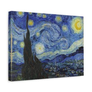 4579893676109461680_2048.jpeg The Starry Night - Vincent van Gogh (1889) - Impressionist Canvas Print