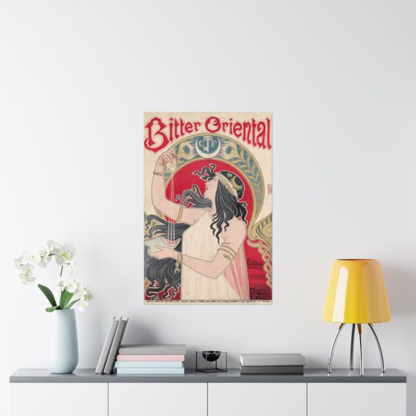Bitter Oriental ad - Henri Privat-Livemont (1897) - Art Nouveau Poster Print
