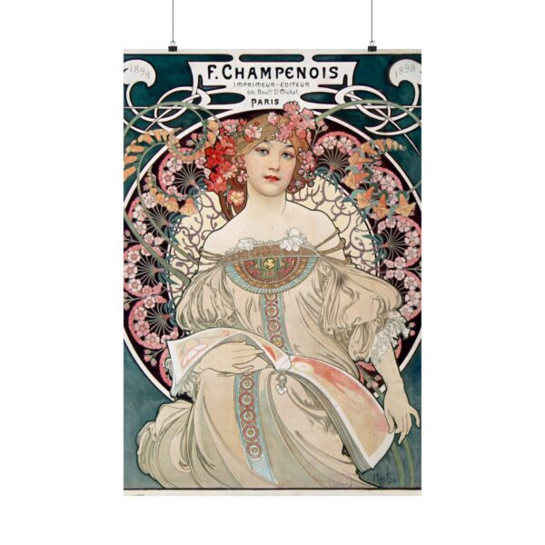 5303159397434273593_2048-1.jpeg Rêveur, F. Champenois, Imprimeur-Éditeur - Alphonse Mucha (1897) - Art Nouveau Poster Print