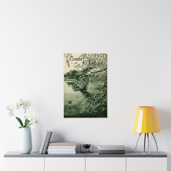 5371304510685849608_2048.jpeg Come to Japan - Japanese Government Railways (c. 1936) - Vintage Travel Poster Print