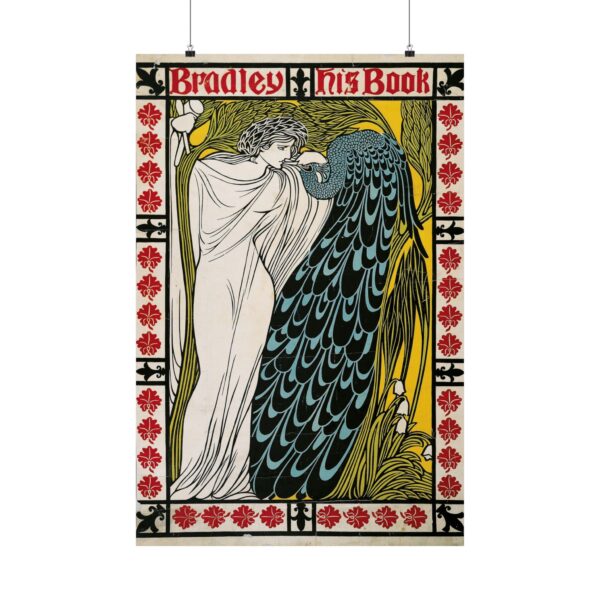 Bradley, His Book - William Henry Bradley (1896) - Art Nouveau Poster Print