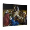 The Descent from the Cross - Rogier van der Weyden (c. 1435) - Renaissance Canvas Print