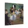 The Dance Class - Edgar Degas (1874) - Impressionist Canvas Print
