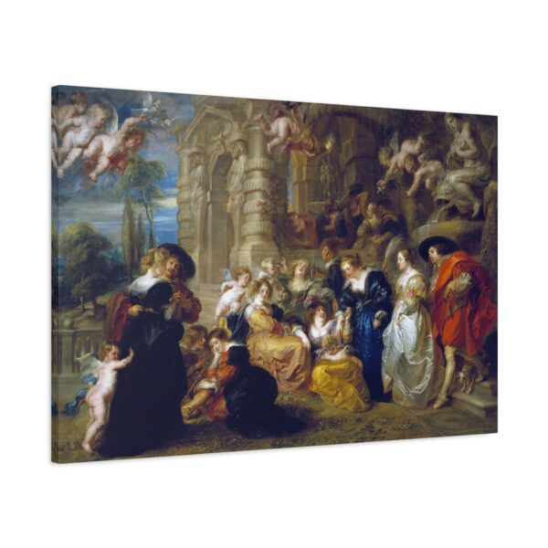 The Garden of Love - Peter Paul Rubens (c. 1633) - Classical Canvas Print