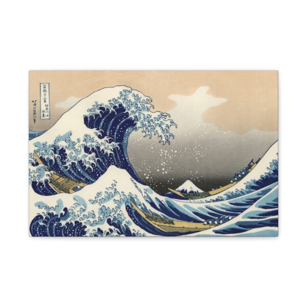 5899684982660410040_2048.jpeg The Great Wave off Kanagawa - Katsushika Hokusai (1831) - Japanese Woodblock Canvas Print