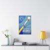 The Future Is Atomic - LUNE Original - Space Age Poster Print