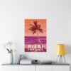 Miami, Florida - LUNE Original - Vintage Travel Poster Print