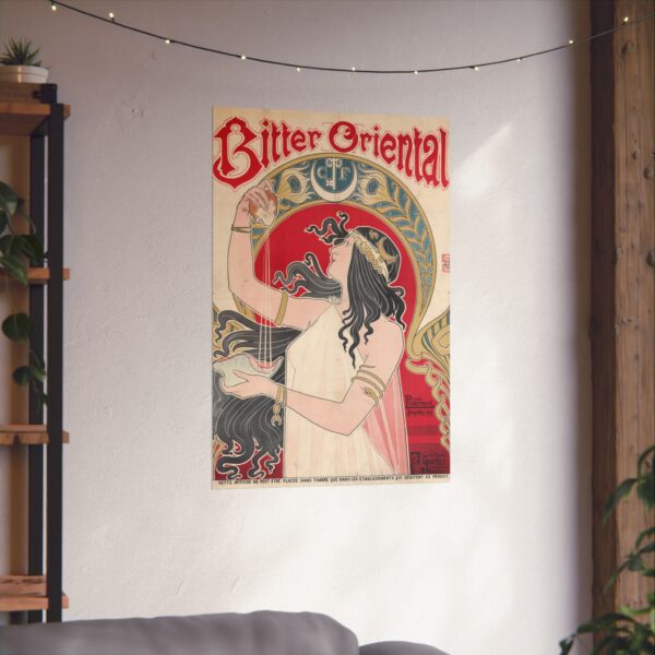 Bitter Oriental ad - Henri Privat-Livemont (1897) - Art Nouveau Poster Print