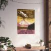 Lassen Volcanic National Park - Works Progress Administration (c. 1938) - Vintage Travel Poster Print