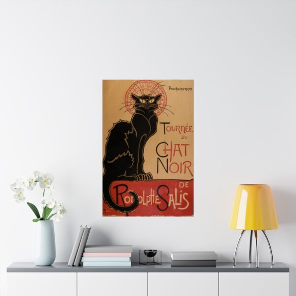 Le Chat Noir - Théophile Steinlen (1896)- Art Nouveau Poster Print