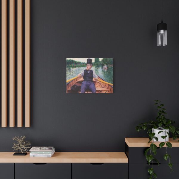 6916119513623588117_2048.jpeg Boating Party - Gustave Caillebotte (1878) - Impressionist Canvas Print