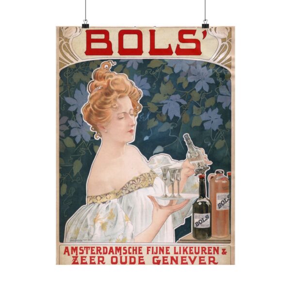 Bols' Amsterdamsche Fijne Likeuren - Henri Privat-Livemont (1901) - Art Nouveau Poster Print